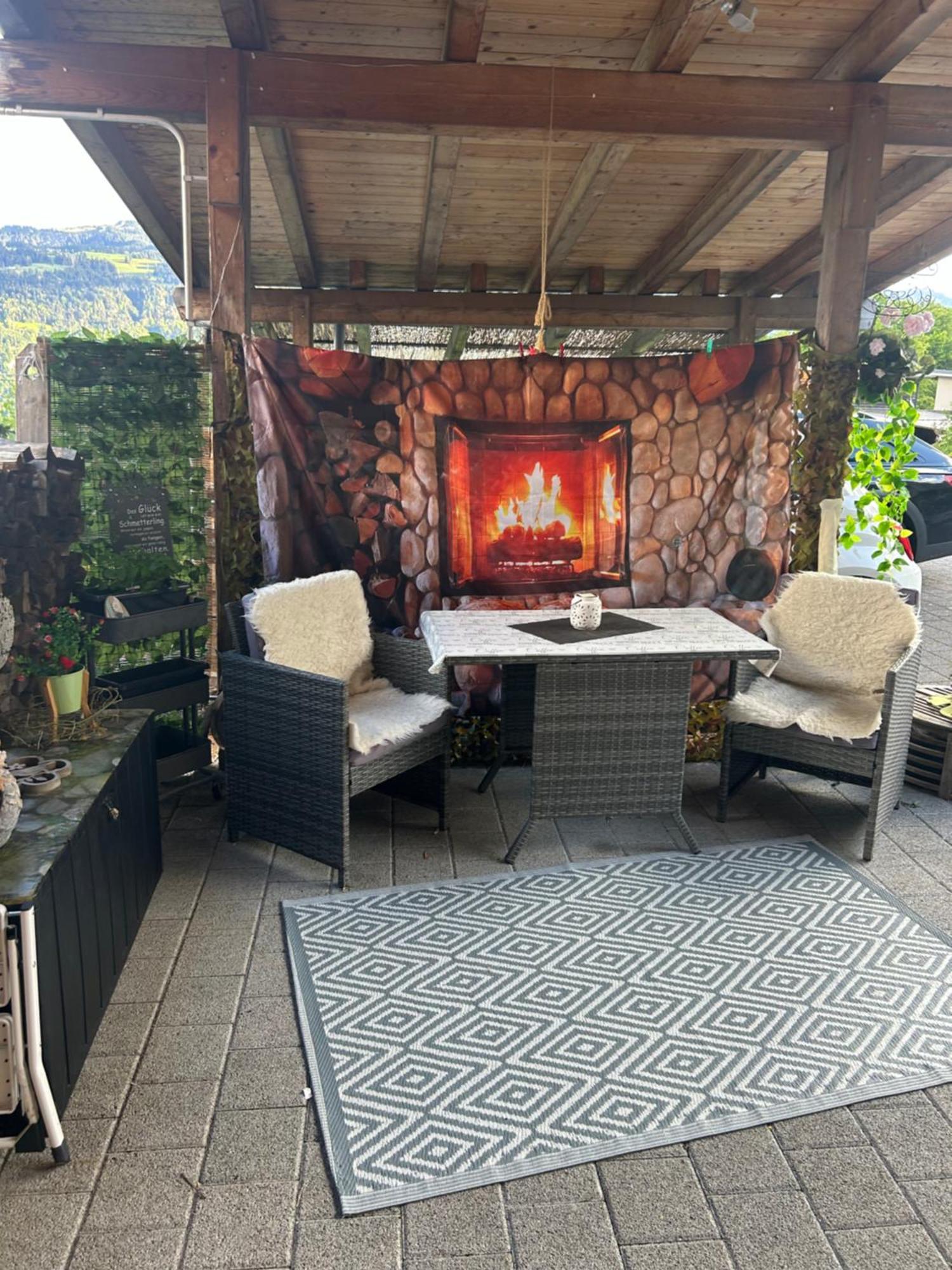 BnB Blockhausfeeling Walenstadtberg Exterior foto